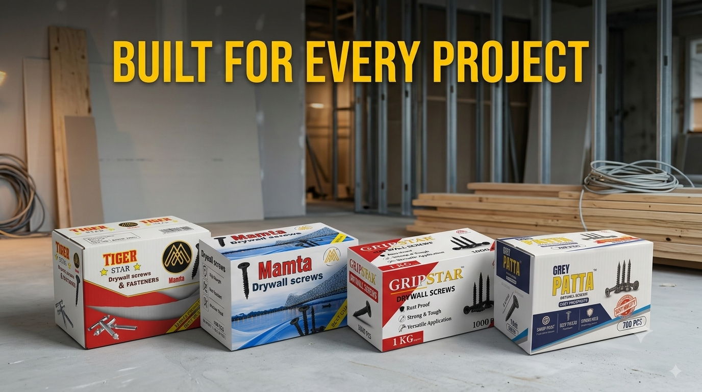 Mamta Enterprises brands on a project site — Built For Every Project