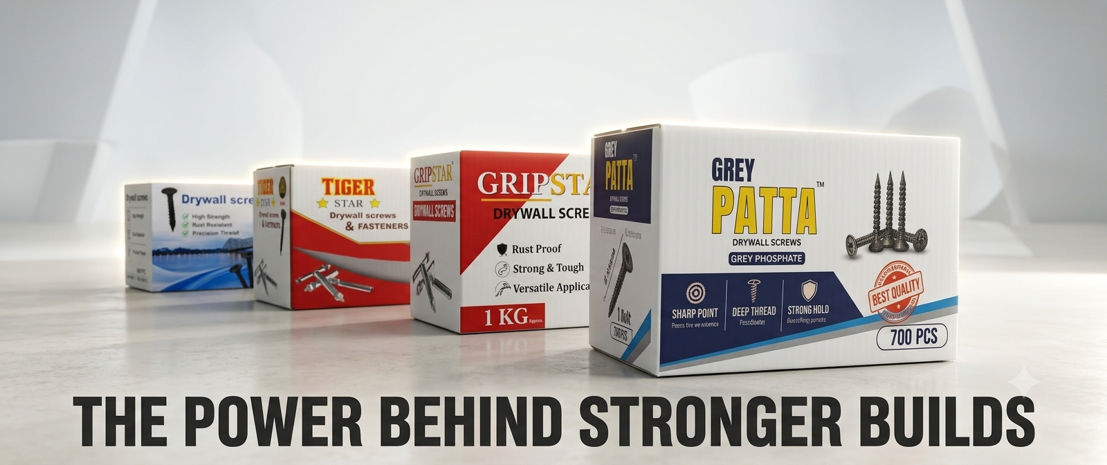 Mamta, Tigerstar, Gripstar and Grey Patta boxes — The Power Behind Stronger Builds